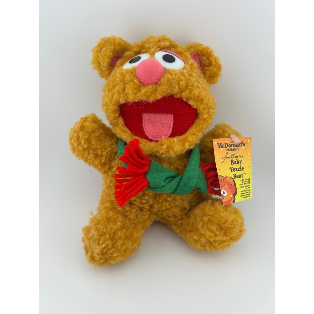 1987 McDonalds Presents Jim Hensons Baby Fozzie Bear‎ Plush Toy McDonaldland
